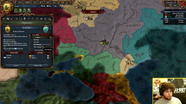 Europa Universalis 4 Cossacks Kazan "Muscovy Weak!" EP:3 смотреть онлайн
