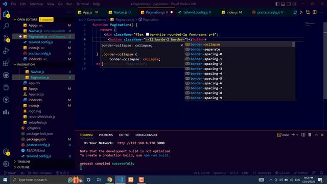 Pagination | Tailwind CSS | React JS смотреть онлайн