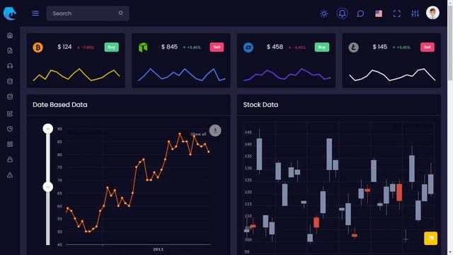 Bootstrap 5 Admin Dashboard with Dark Mini Sidebar LTR Theme смотреть онлайн