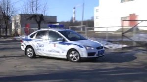 Вневедомственная охрана (учения в школе №2)