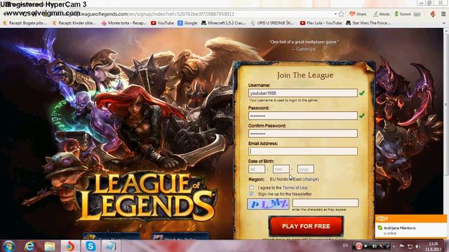 League Of Legends 10,000 Rp for free working 100% смотреть онлайн