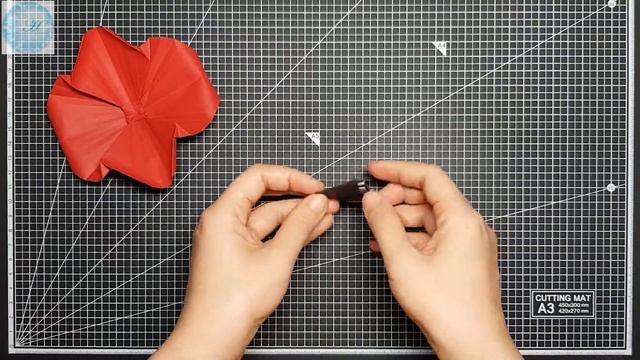 양귀비접기 - Paper poppy - 꽃접기 ( flower ) - paper folding - 종이접기 折纸 origami оригами أوريغامي смотреть онлайн