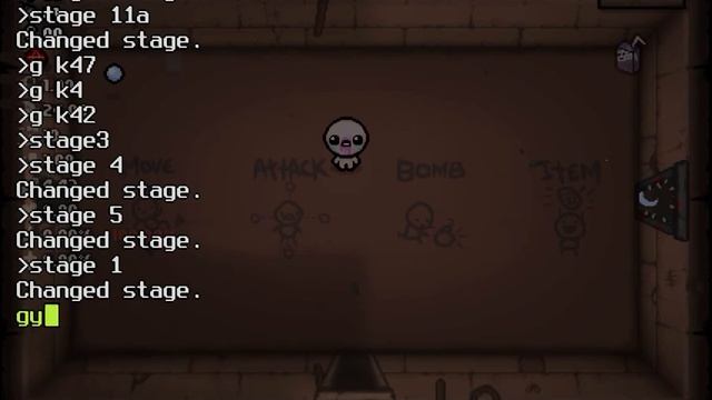 The Binding of Isaac Аfterbirth+:Консольные команды/Console commands смотреть онлайн