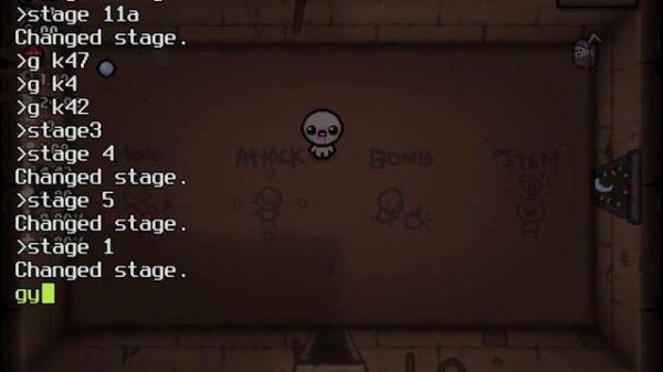 The Binding of Isaac Аfterbirth+:Консольные команды/Console commands