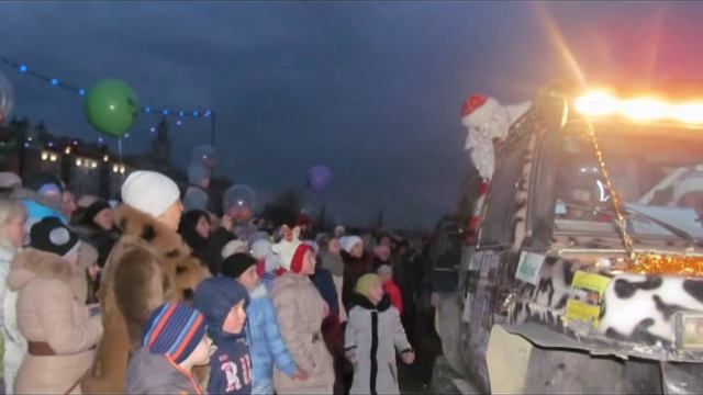 Открытие Елок 2014г. Гродно смотреть онлайн