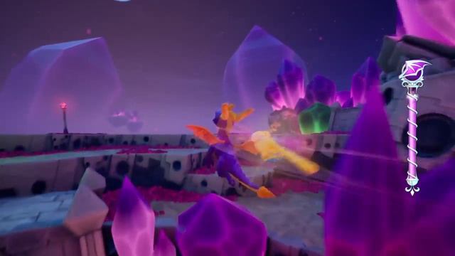 The Chest Key in Crystal Islands is over here in Spyro Year Of The Dragon смотреть онлайн