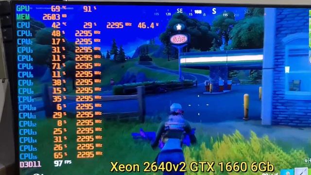 X79 Xeon E5 2640 v2 pruebas rendimiento con GTX 1660 y RX460 смотреть онлайн