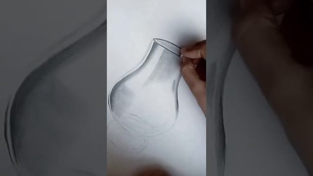 How to draw a beautiful glass vessel।। Drawing of beautiful glass vessel step by step for beginners смотреть онлайн
