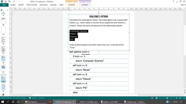 LBOA 2.0 | Challenges 3 and 4 | Intro to Python Functions | Calling Functions | GCSE Options смотреть онлайн