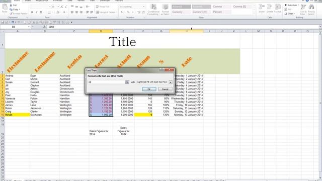 What's New Conditional Formatting in Microsoft Excel 2010 (Video 9 of 19) смотреть онлайн