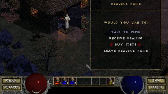 Diablo 1996 Walkthrough Sorcerer no death Прохождение без смертей Колдун Ep. 8 смотреть онлайн