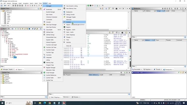 Ghidra(기드라)  Debugging 동적 디버깅 환경 설정