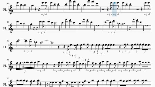 Flute Sheet Music: How to play Stressed Out by Twenty One Pilots смотреть онлайн