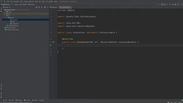 JavaFX and Scene Builder Beginner Course - IntelliJ #8: Initialize смотреть онлайн