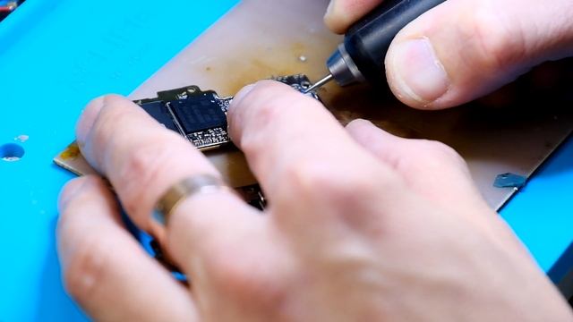 OnePlus 7 Pro не включается после падения, ремонт для подписчика, пайка КП на OnePlus 7 Pro