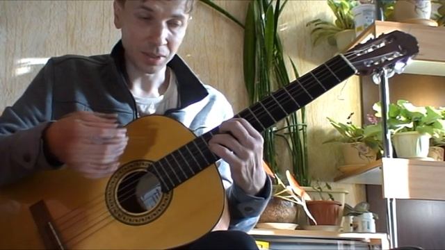 Разбор "В стиле рок" О. Копенкова. Начинающим гитаристам. Учитель гитары в ШОД Преображенский Е.Е. смотреть онлайн