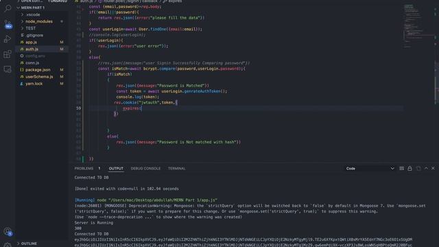 Lecture 15 Store JWT Token in Cookie For Authentication in MERN Stack Development || MERN Series смотреть онлайн