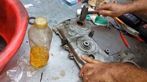 mastorakos: How to replace timing chain. Toyota. 2SZ FE engine.