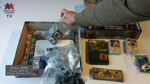 Meeples' Corner Unboxing #3: Anno 1800 (Board Game / Kosmos) смотреть онлайн
