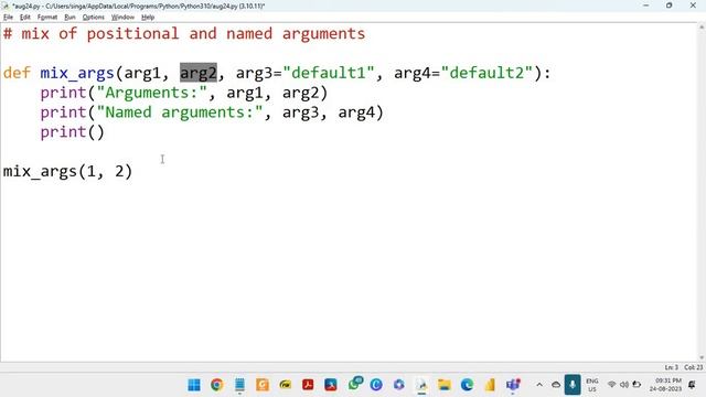 Python Functions: Understanding Named Arguments and Return Statements смотреть онлайн