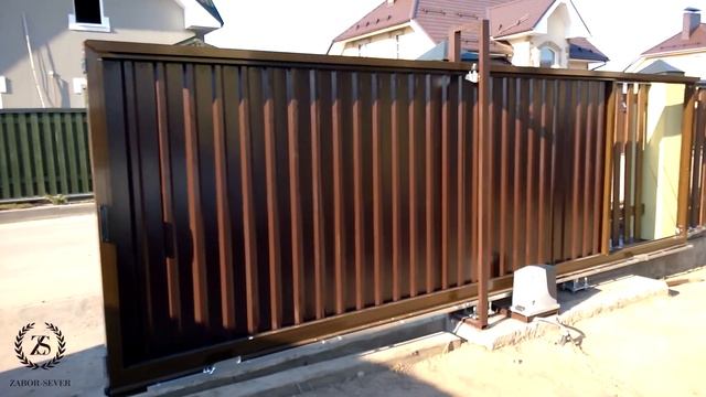 Установка автоматических ворот Alutech. смотреть онлайн