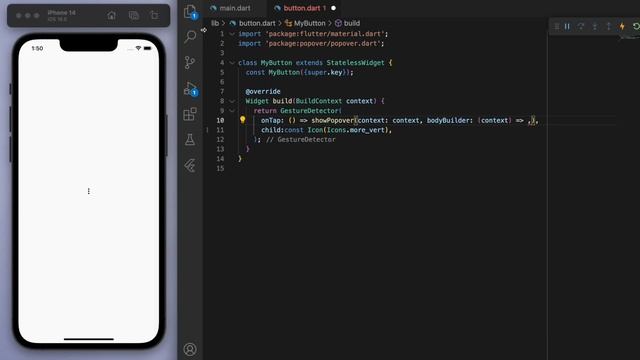 ? Popup Menu • Flutter Tutorial смотреть онлайн