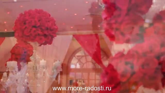 Декор свадьбы в красном стиле смотреть онлайн