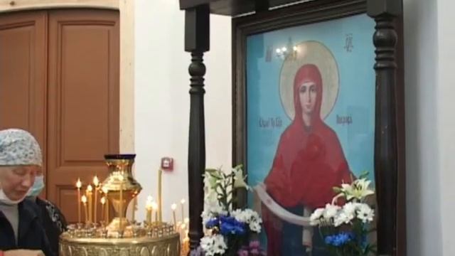 Митрополит Крутицкий и Коломенский Ювеналий освятил Покровский храм в с. Сосновка. смотреть онлайн