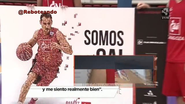 Chris Goulding y Giorgi Shermadini presentados con el CAI Zaragoza смотреть онлайн