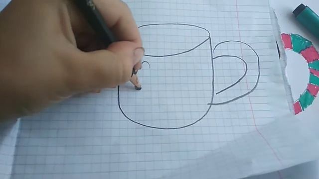 Как нарисовать чашку смотреть онлайн