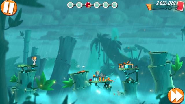 Angry Birds 2 - Rovio Entertainment Ltd BAMBOO FOREST MISTY MIRE 219 LEVE смотреть онлайн