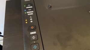 Canon MG3040 не печатает моргает и мигает индикатор B и C