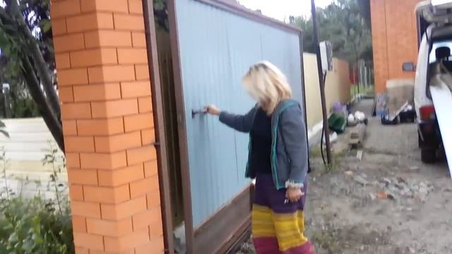 Ворота с открыванием в бок,интересных строителей множество смотреть онлайн