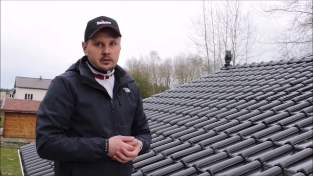 Керамическая крыша на каркасном доме - Обзор монтажа и утепления кровли из керамической черепицы смотреть онлайн