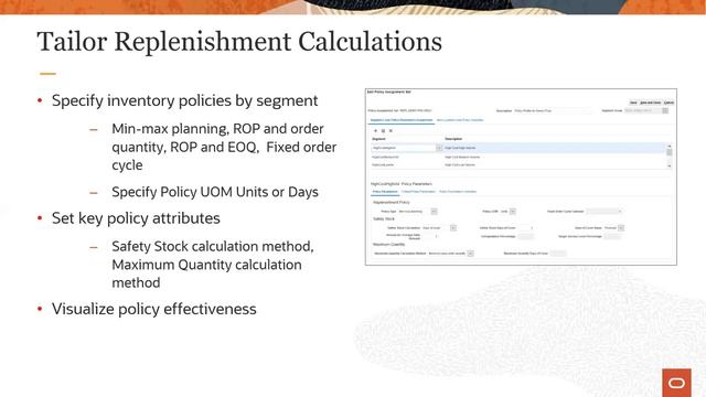 Overview of Replenishment Planning смотреть онлайн