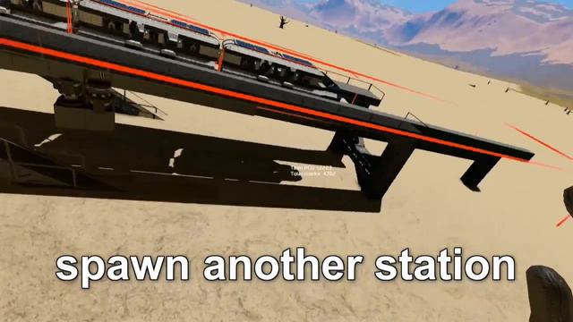 Space Engineers - Monorail Track Placement Tutorial смотреть онлайн