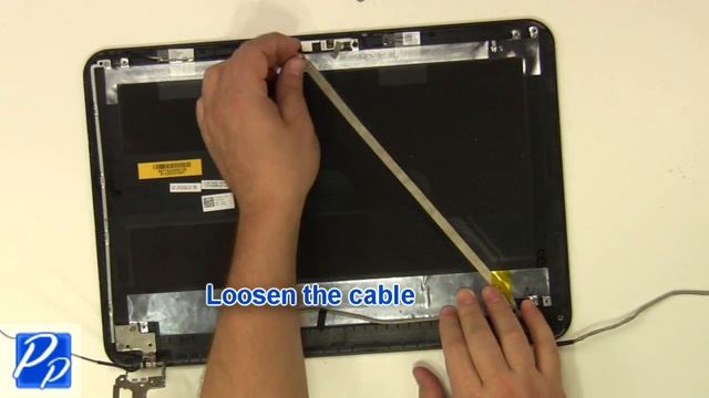 Dell Inspiron 15 (3521 / 5521) LCD Cable Replacement Video Tutorial смотреть онлайн