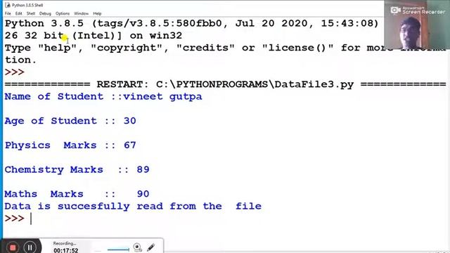 Lecture 69 Data File Handling (Part-3) смотреть онлайн