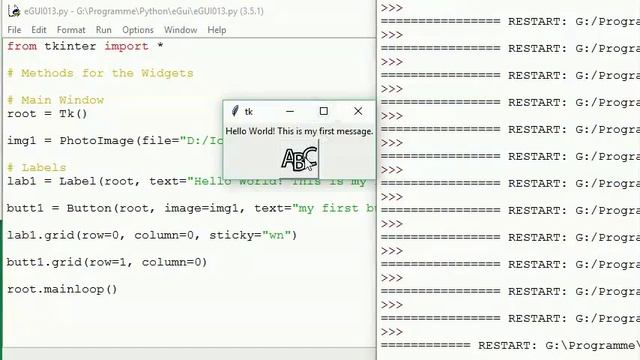 013 GUI with Python: Creating a Listbox with Items смотреть онлайн