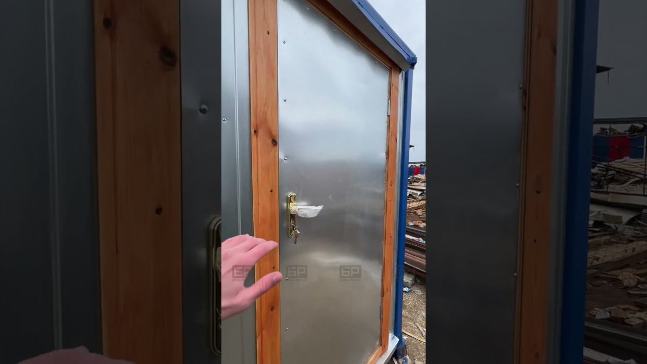 Бытовка БК-1 с электрикой в кабель-канале смотреть онлайн