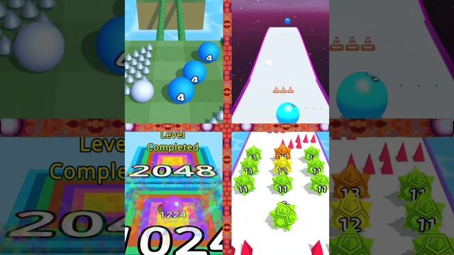 Ball Run 2048 // Ball Run // Marble Run // Multi Ball Run 2048 Gameplay Walktrough Android iOS смотреть онлайн