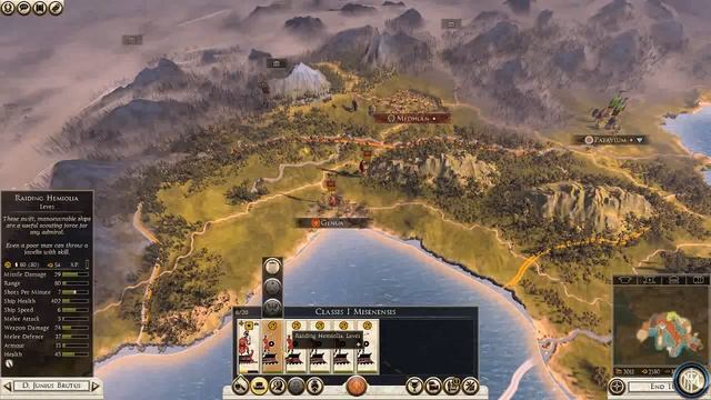 1. Старт кампании за Рим в Total War: Rome II. Как начинать? смотреть онлайн