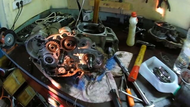 KTM EXC 525 РЕМОНТ ПОСЛЕ РЕМОНТА