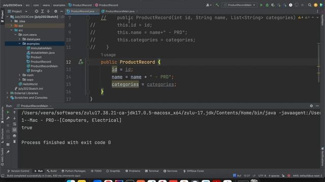 Java Record class - Canonical and Non Canonical Constructors смотреть онлайн