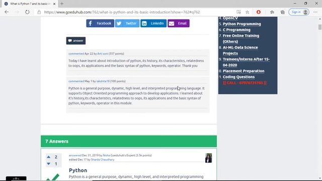 Online Certified Winter Training in Machine Learning Using Python: Class-1 смотреть онлайн