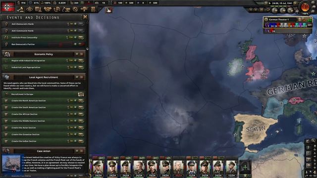 GERMAN INVASION OF AMERICA! Hearts of Iron 4: La Resistance: Germany Gameplay #6 смотреть онлайн