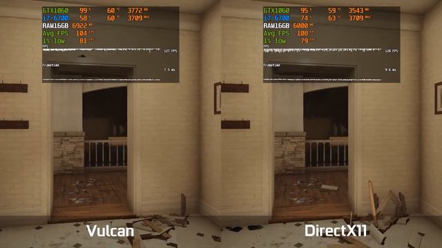 Rainbow Six Siege | i7-6700 + GTX 1060 6GB [Vulcan VS DX11] [Ultra] смотреть онлайн