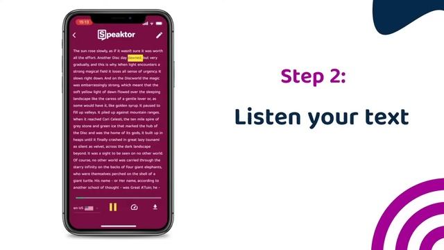 Speaktor: Text Reader, Text To Speech (TTS)
