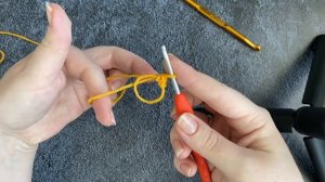 Что такое кольцо амигуруми? Вяжем первые 6 столбиков без накида в кольцо амигуруми.