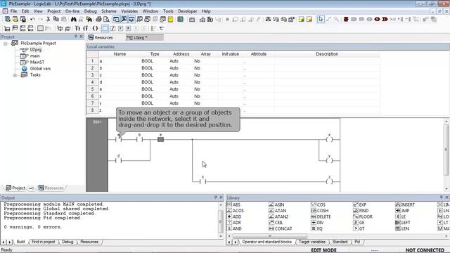 LogicLab Tutorial: 2. LADDER DIAGRAM EDITOR смотреть онлайн